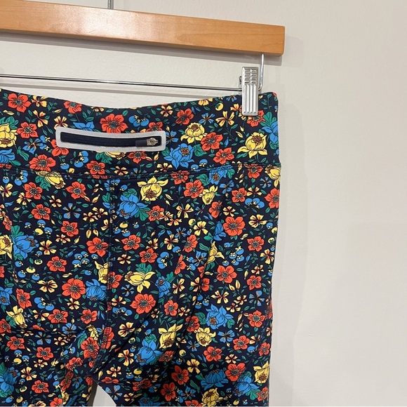 Tory Burch Sport Floral Printed Chevron 7/8 Leggings - Picture 8 of 9